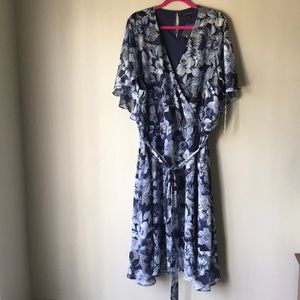 Lane Bryant Blue Navy dress NEVER WORN